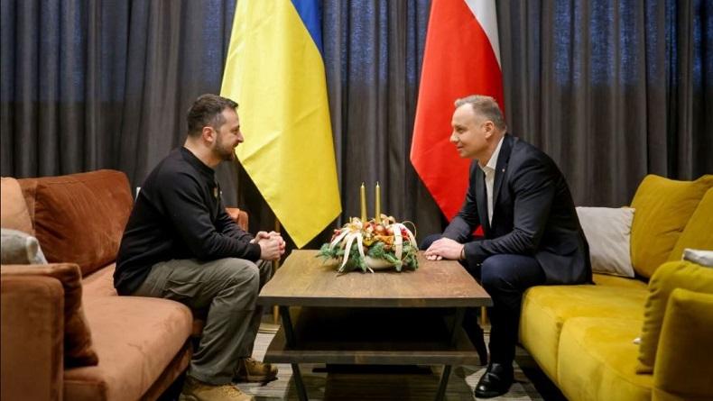 Zelensky Temui Presiden Polandia usai Kunjungan ke AS, Ini yang Dibicarakan