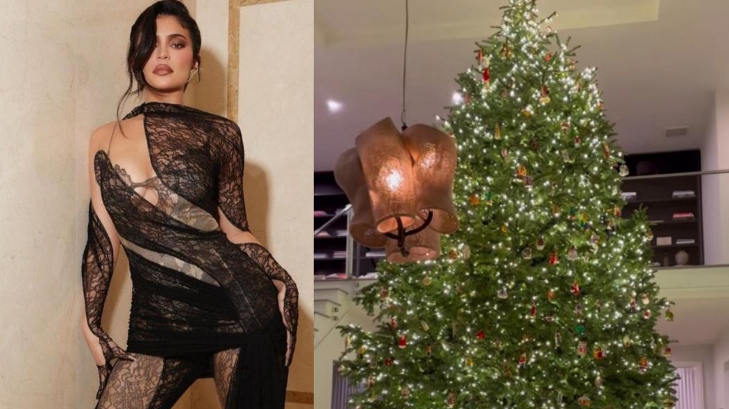 Takjub Banget, Pohon Natal Artis Hollywood Kylie Jenner Setinggi Atap Rumah