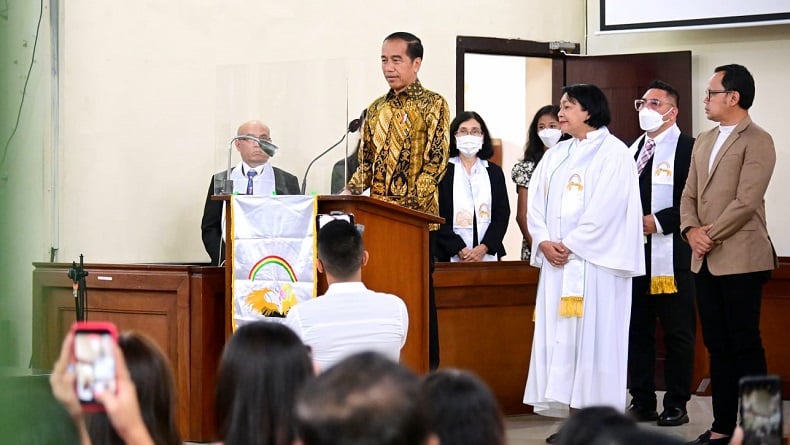 Presiden Jokowi Kunjungi Gereja di Sekitar Kota Bogor, Ucapkan Selamat Natal kepada Umat Kristiani