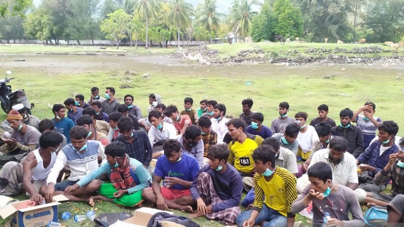 57 Pengungsi Rohingya di Aceh Besar Dipindahkan ke UPTD Dinsos Aceh