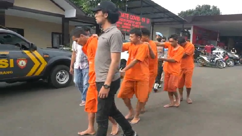Komplotan Curanmor Lintas Wilayah Jabar Beraksi 18 Kali Digulung Satreskrim Polres Cimahi