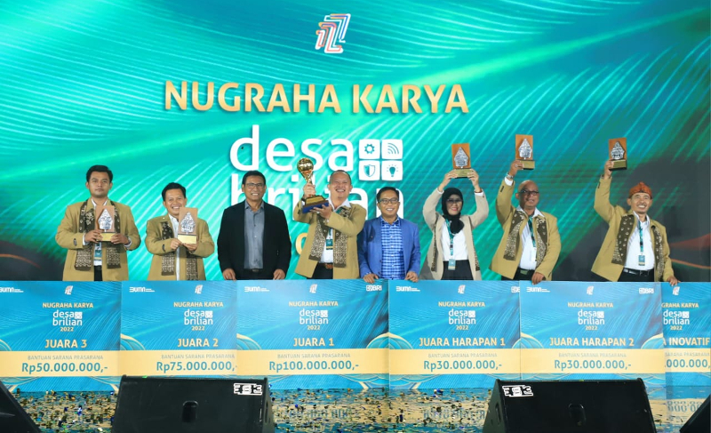 Nugraha Karya Desa Brilian 2022: BRI Apresiasi Desa Penggerak Ekonomi