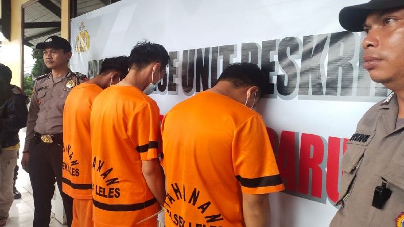 3 Pembunuh Pria di Leles Garut Tertangkap, Ini Motif Pelaku Habisi Korban