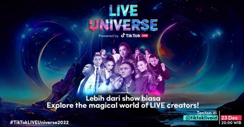 Gelar Event Live Universe, TikTok Indonesia Hadirkan Lyodra Ginting, Mahalini, hingga Andmesh Kamaleng!