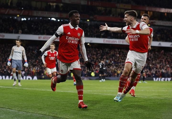 Hasil Arsenal Vs West Ham: Menang Comeback, The Gunners Makin Nyaman di Puncak Klasemen 