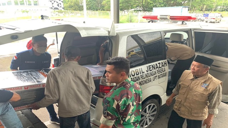3 Jenazah WNI Korban Kecelakaan di Perusahaan Tambang Malaysia Dipulangkan ke Sumbawa