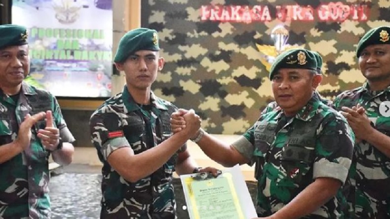 Kisah Heroik Pratu M Hafifi, Prajurit Kostrad Tangkap Geng Motor Bersenjata Tajam