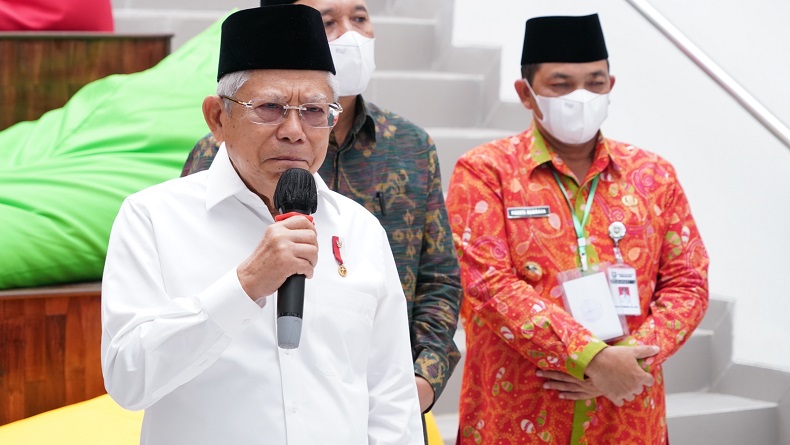 Wapres Ma'ruf: Kalau Presiden Mau, Pasti Ada Reshuffle