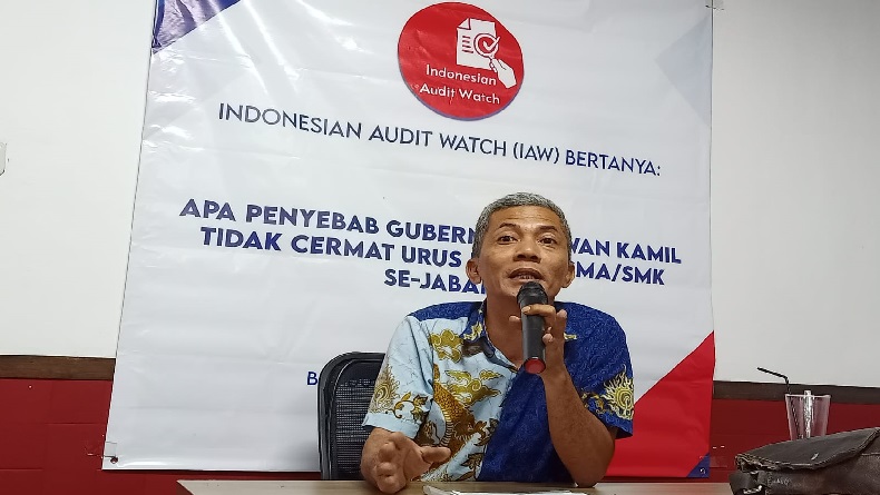 IAW Nilai Kinerja Inspektorat Tidak Cermat Tangani Kasus Pungli di SMA-SMK se-Jabar