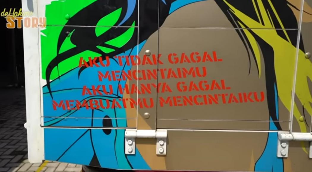 Deretan Tulisan Lucu di Bodi Truk Bikin Netizen Ngakak, Curahan Hati Sopir Lagi Galau