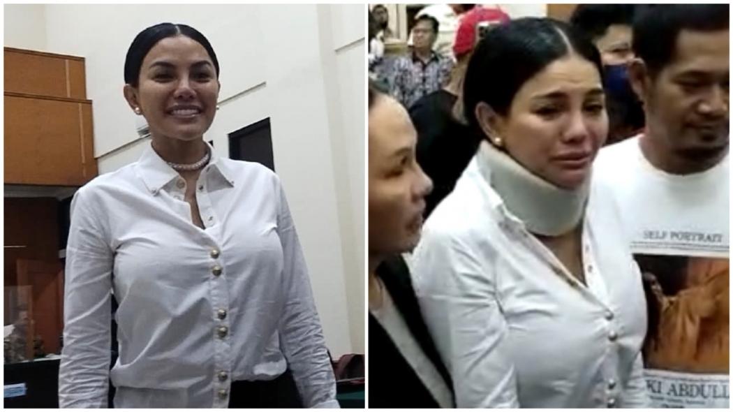 Dinyatakan Bebas, Nikita Mirzani Histeris hingga Sujud Syukur di Ruang Sidang