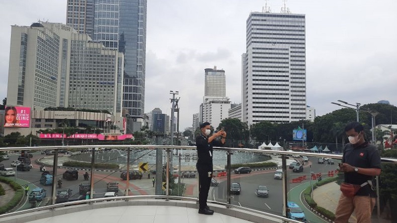 Anjungan Halte Tosari dan Bundaran HI Ditutup saat Malam Tahun Baru, Hindari Penumpukan Warga