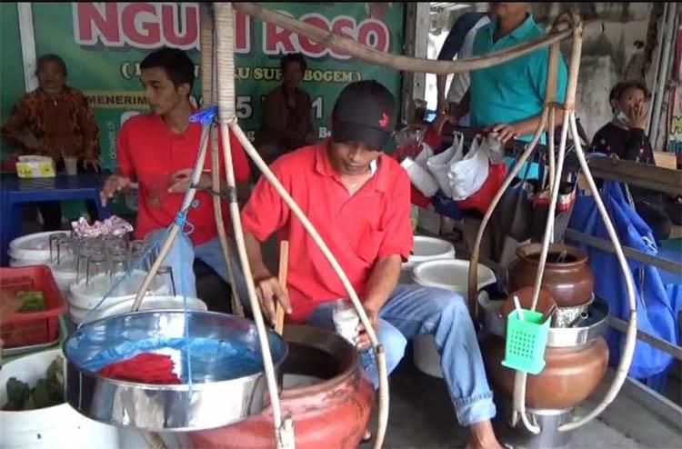 Libur Nataru Jadi Berkah bagi Pedagang Dawet di Bogem Sleman, Sehari Laku 1.200 Mangkuk 