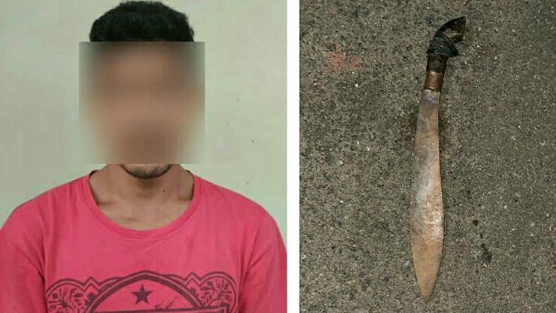 Tersinggung, 2 Pria di Likupang Minahasa Utara Berkelahi dengan Parang dan Tombak