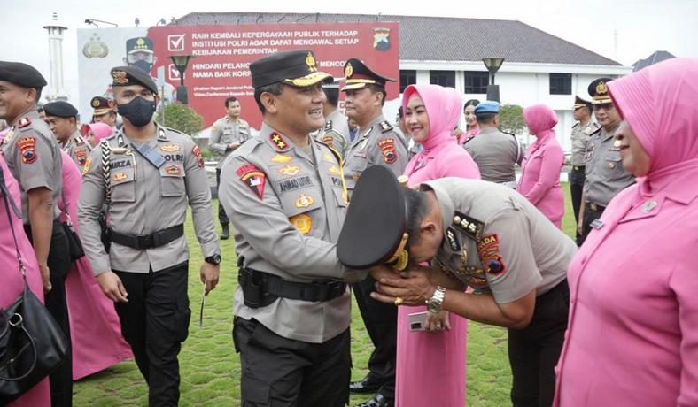  2.437 Anggota Polda Jateng dan Jajaran Naik Pangkat, Ini Rinciannya