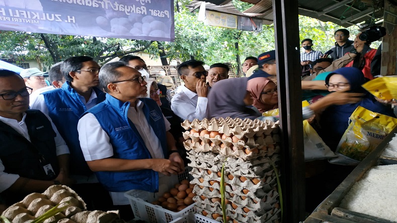 Jelang Tahun Baru, Mendag Sebut Harga Kebutuhan Pokok di Bandung Stabil