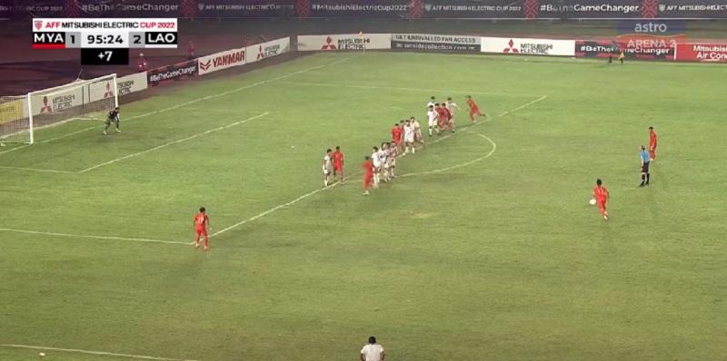 Hasil Piala AFF 2022: Maung Maung Lwin Cetak Gol Free Kick Cantik, Myanmar Vs Laos 2-2