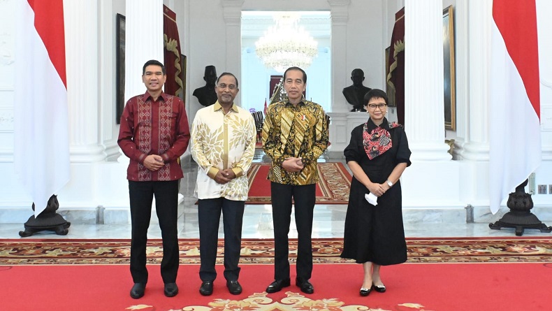 Presiden Jokowi Bertemu Menlu Malaysia, Sambut Baik Rencana Kunjungan PM Anwar Ibrahim