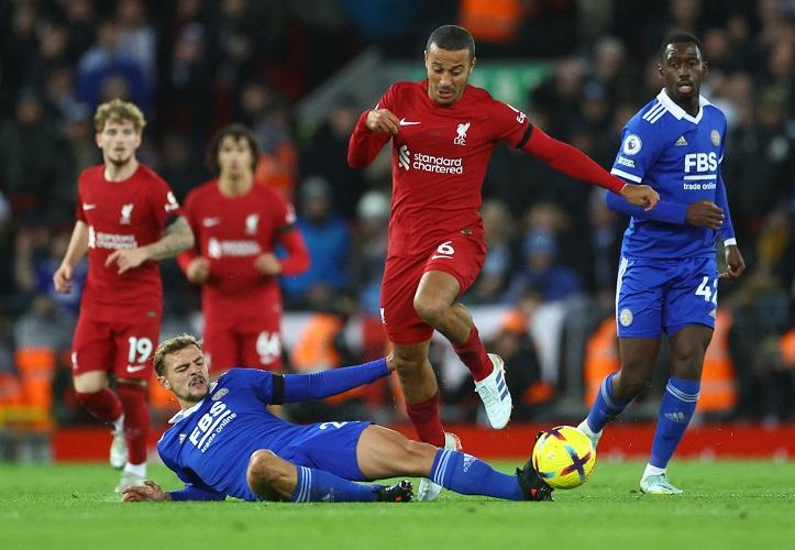 Hasil Liverpool Vs Leicester City: Drama Dua Gol Bunuh Diri, The Reds Menang 2-1