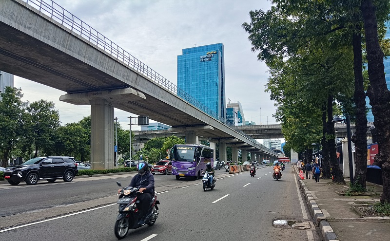 Senin Pertama usai Libur Nataru, Mampang-Kuningan Masih lancar