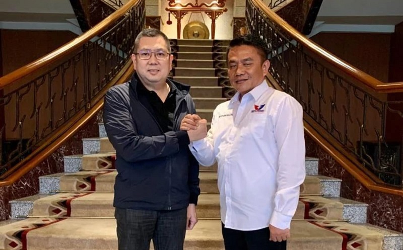 Hary Tanoesoedibjo Terima Laporan Konsolidasi Partai Perindo di Dapil Jabar