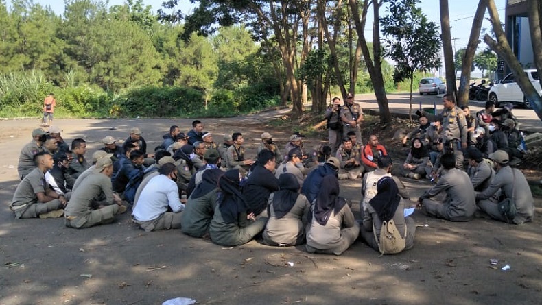 Hore, 107 Honorer Satpol PP KBB yang Nganggur Kembali Bekerja 