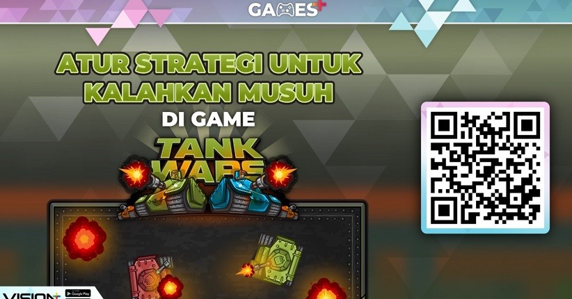 Atur Strategi untuk Kalahkan Musuh di Game Tank Wars Hanya di Games+!
