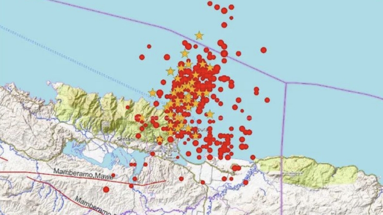 406 Kali Gempa Susulan Guncang Jayapura, BMKG: Masyarakat Tak Perlu Mengungsi