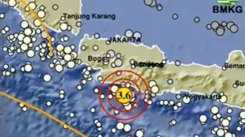 Gempa Magnitudo 3,6 Guncang Kabupaten Bandung