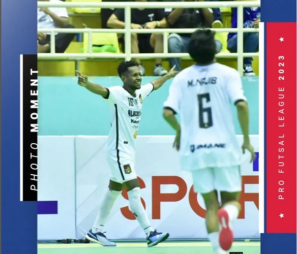 Hasil Liga Futsal Profesional: Menggila! Black Steel Bantai Radit FC