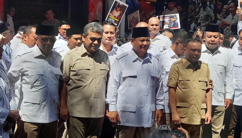 Prabowo Resmikan Gedung Bappilu Gerindra : Kita Harus Kerja Keras di Pemilu 2024
