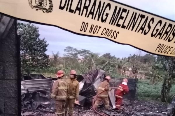 Kebakaran Rumah di Gunung Sindur Bogor, 1 Orang Lansia Tewas