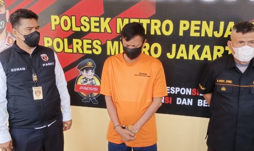 Penampakan Pria Bakar Mantan Istri dan Kekasihnya di Penjaringan 