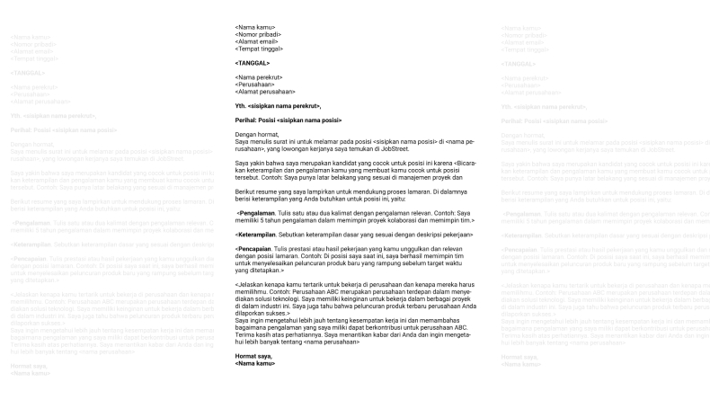  Contoh Cover Letter Bahasa Indonesia yang Baik dan Benar Beserta Tips Membuatnya