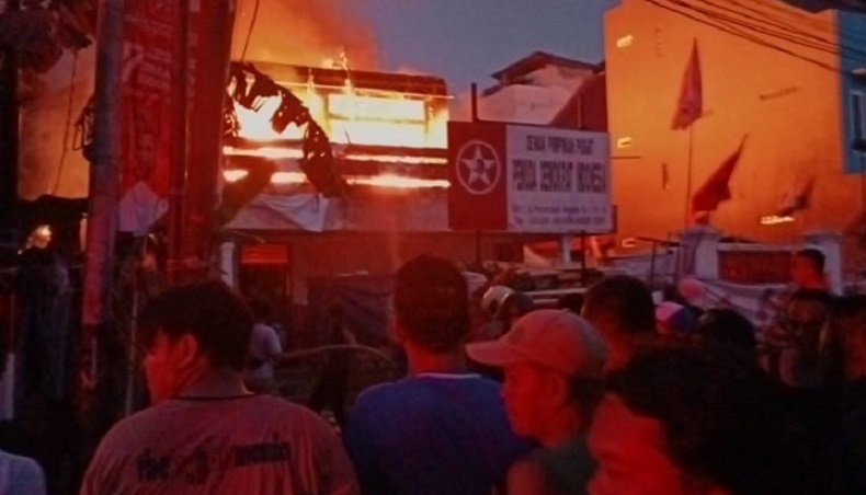 Kebakaran Gedung DPP Pemuda Demokrat Indonesia di Jakpus, Diduga akibat Korsleting Listrik