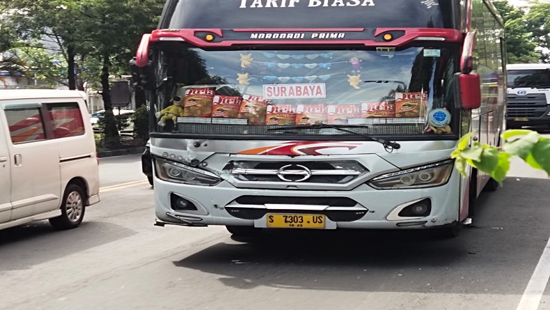 3 Kendaraan Tabrakan Beruntun di Faroka Solo, Begini Kondisinya