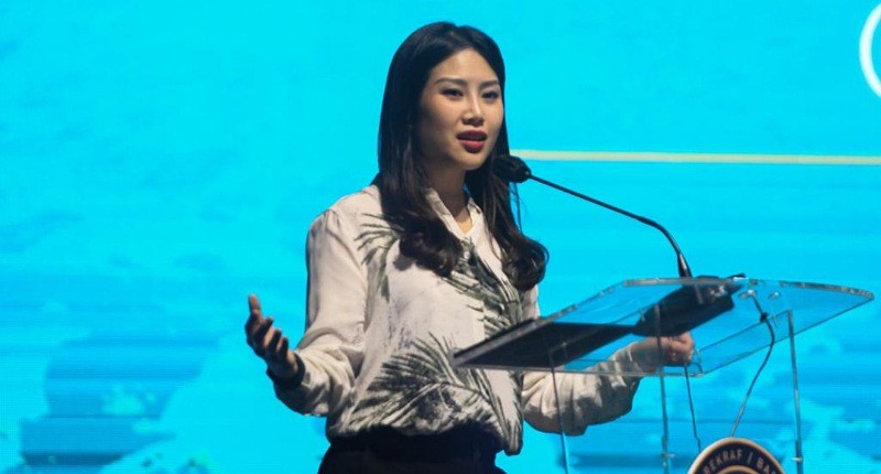 Rayakan Natal di Kemenparekraf, Angela Tanoesoedibjo: Akan Ada Perubahan Besar Manusia Setelah Bertemu Kristus 