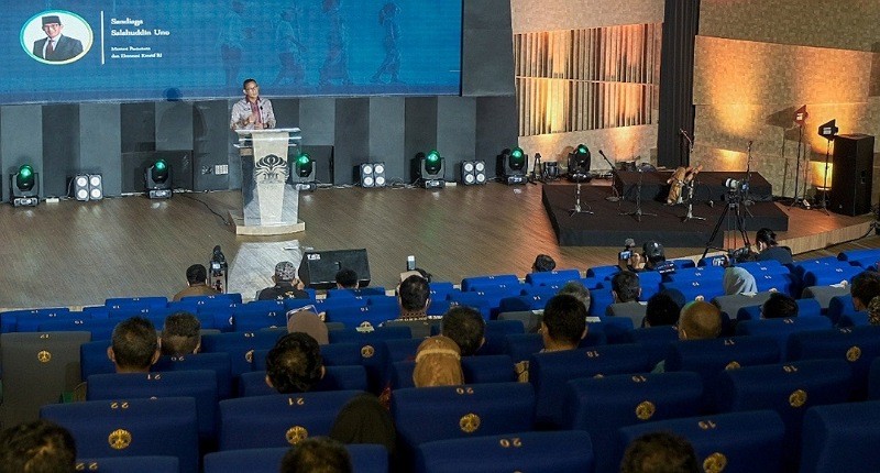 Wujudkan Desa Wisata Berkelas Dunia, Sandiaga Uno Raih Penghargaan dari Program Kedaireka Matching Fund 2022