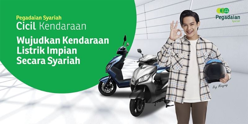 Punya Motor Listrik Cara Mudah ala Pegadaian Syariah 