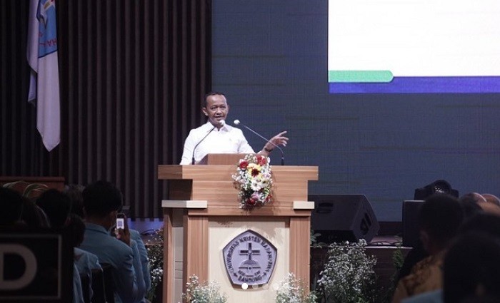  Pangkas Angka Pengangguran, Bahlil Ajak Mahasiswa Jadi Pengusaha 