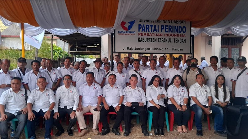 DPW Partai Perindo Sumut Gelar Rapat Konsolidasi Pemilu 2024 Bersama DPD Tapteng