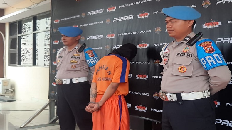 6 Hari Buron, Penusuk Pedagang Asongan di Karawang Ditangkap di Sumsel