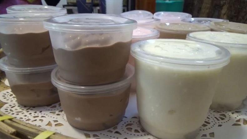 Kreatif, Warga di Salatiga Buat Jajanan Es Krim dari Olahan Singkong
