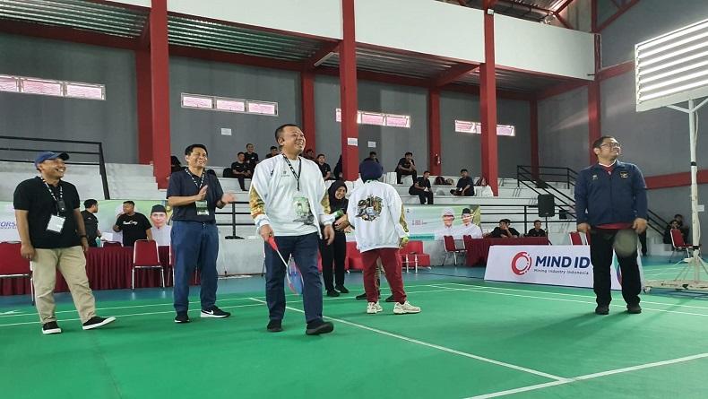 Pertandingan Bulu Tangkis Porseni NU, Penampilan Atlet Luar Jawa Mengejutkan