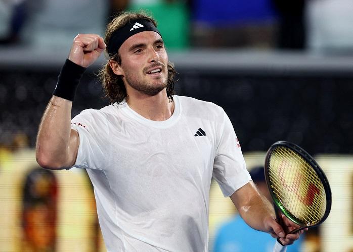 Hasil Australia Terbuka 2023: Libas Quentyn Halys, Stefanos Tsitsipas Lolos ke Babak Kedua