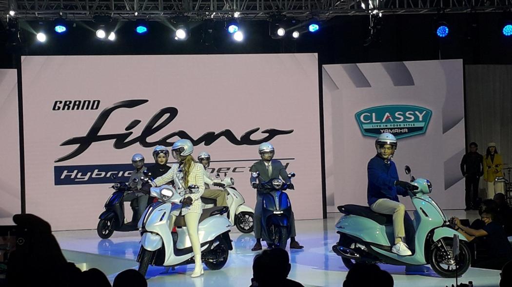 Yamaha Luncurkan Motor Hybrid Grand Filano Seharga Rp27 Jutaan, Begini Wujudnya