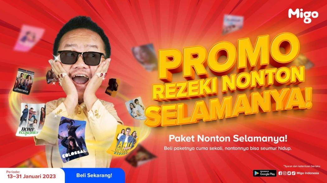 Migo Hadirkan Paket Nonton Selamanya, Yuk Intip Ragam Keuntungannya!
