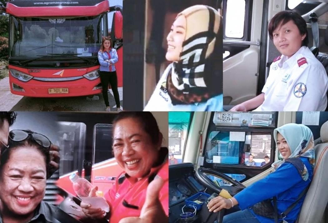 Bu Yayuk Telah Berpulang, Ini Deretan Sopir Bus Perempuan Idola Busmania