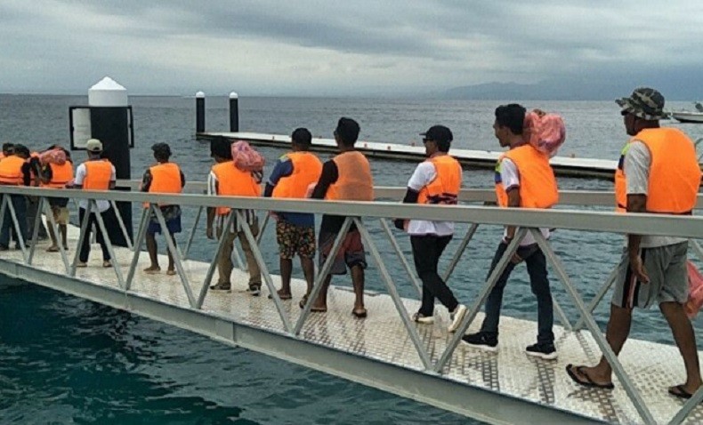 Sempat Ambruk, Jembatan Dermaga Nusa Penida Selesai Renovasi dan Siap Digunakan