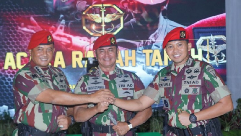 Mutasi TNI, Posisi Danjen Kopassus Berganti